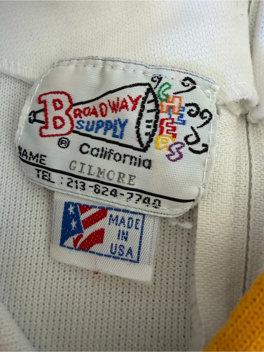 Cheerleading Uniform Set Notre Dame Knights 3-Piece Broadway Supply made in USA - Picture 6 of 8
